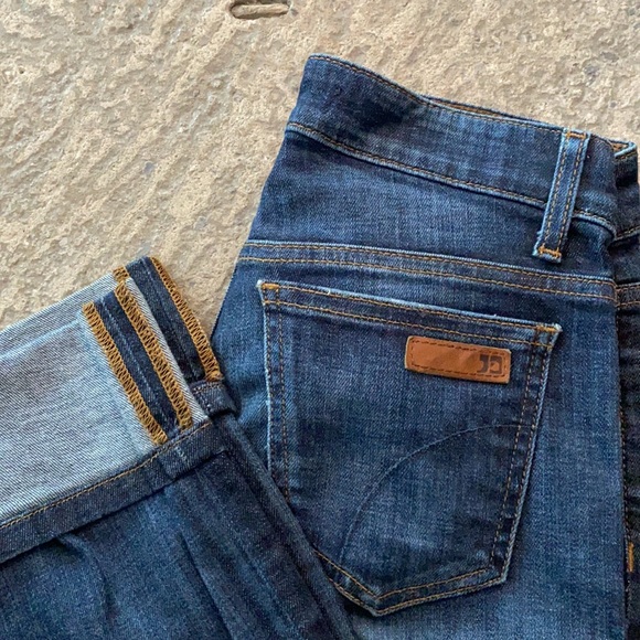 Joe's jeans woman's crop and rolled jeans sz 25, EUC - Picture 2 of 6